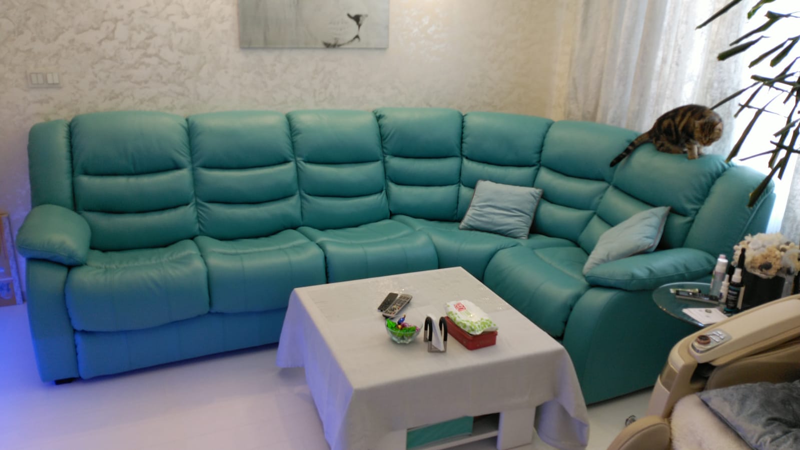 Перетяжка дивана на дому. Кандалакша